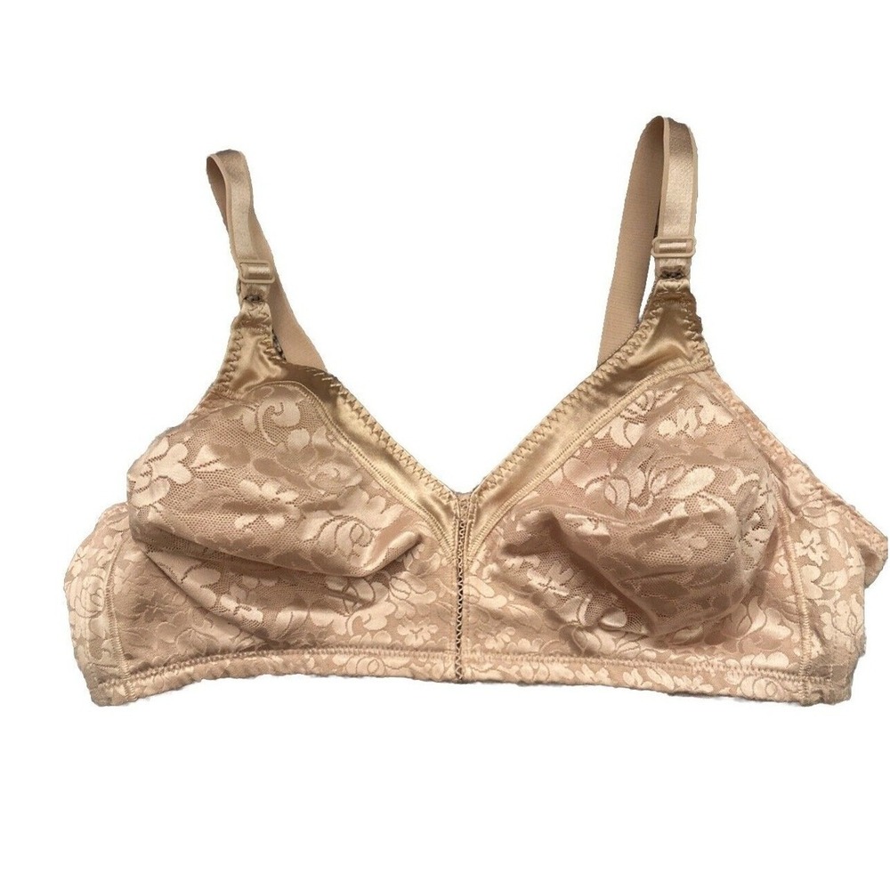Bali Classic Support Cool Comfort Bra 42 C Wire Free 3372